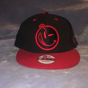 New era black and red SnapBack